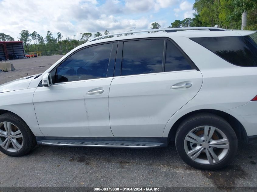 2014 MERCEDES-BENZ ML 350 - 4JGDA5JB0EA386654