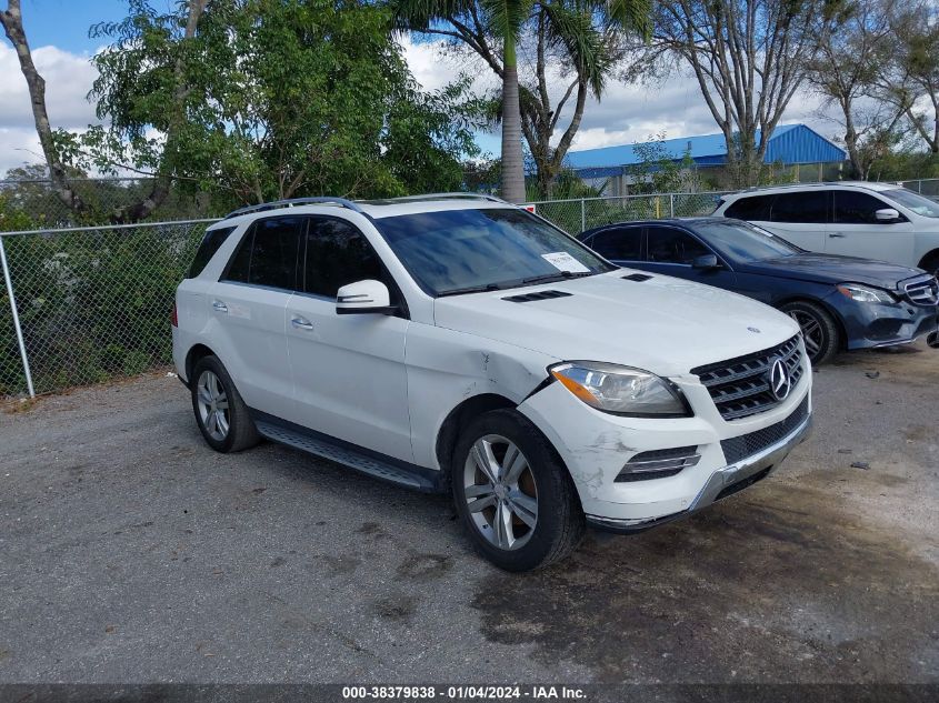 2014 MERCEDES-BENZ ML 350 - 4JGDA5JB0EA386654