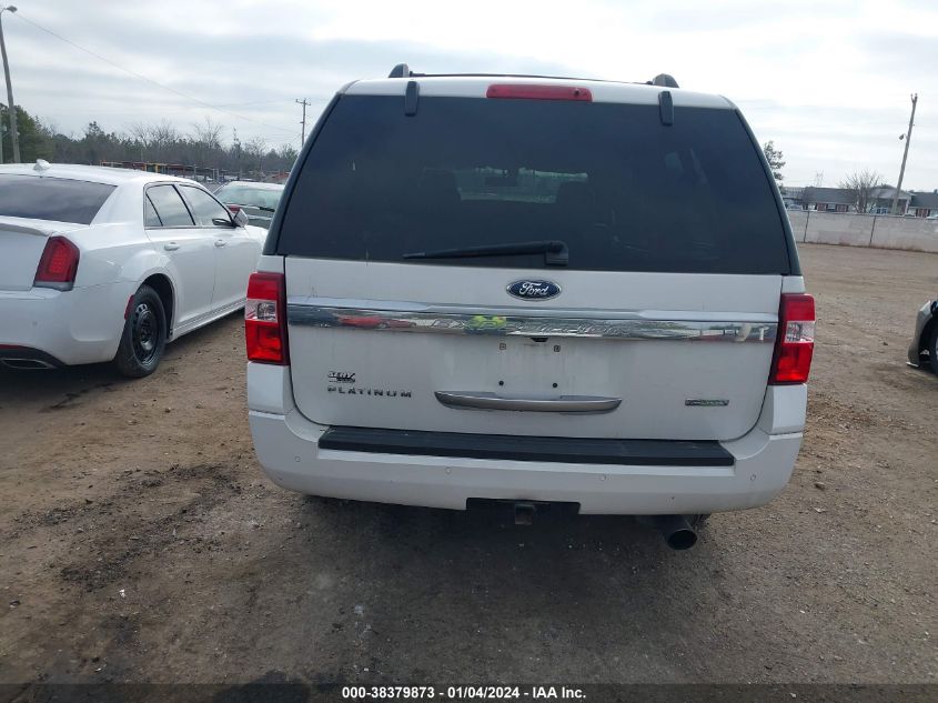 2015 FORD EXPEDITION EL PLATINUM - 1FMJK1MT6FEF26276