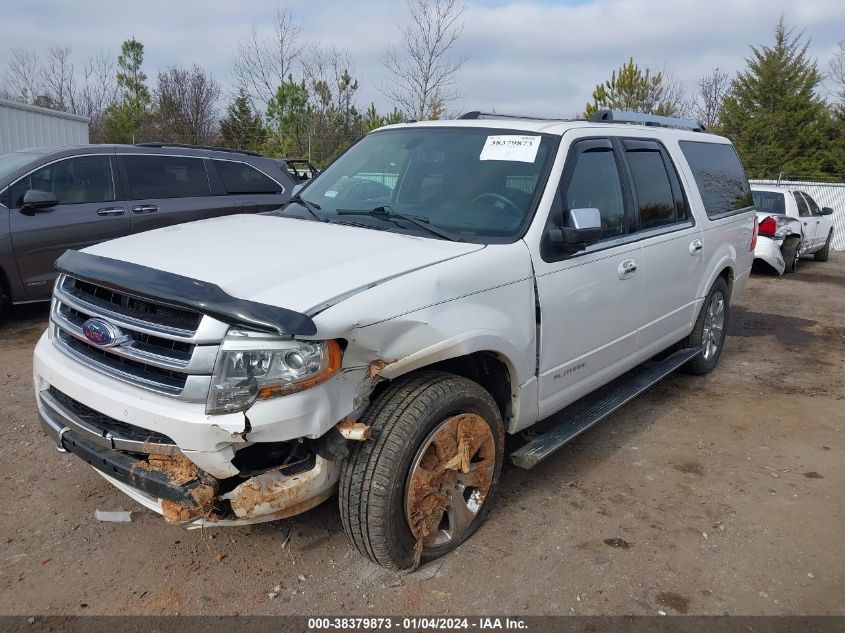 2015 FORD EXPEDITION EL PLATINUM - 1FMJK1MT6FEF26276