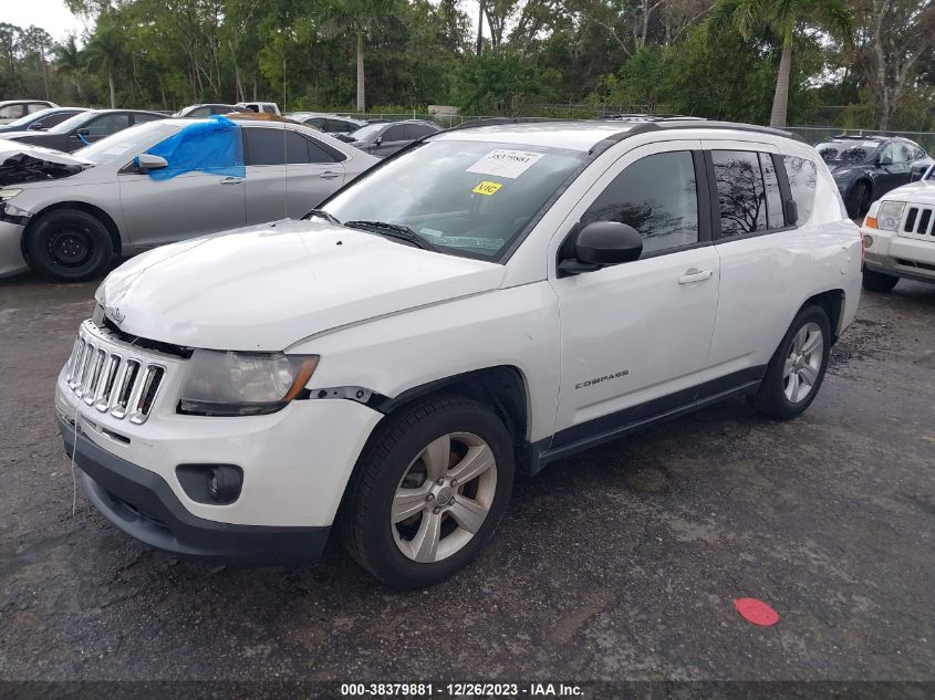 2016 JEEP COMPASS SPORT - 1C4NJCBA2GD560664