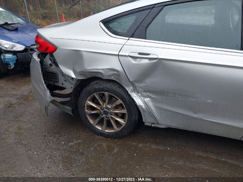 2017 FORD FUSION SE - 3FA6P0H77HR338486