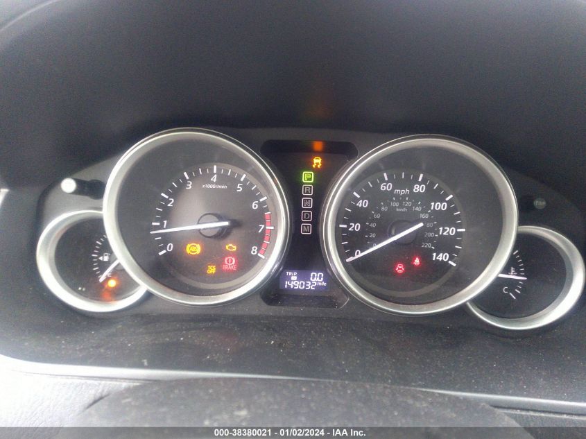 2014 MAZDA CX-9 TOURING - JM3TB3CV2E0437934