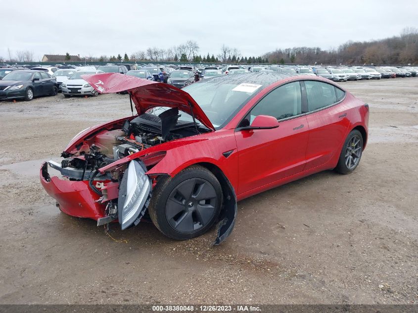 2021 TESLA MODEL 3 - 5YJ3E1EB0MF836798