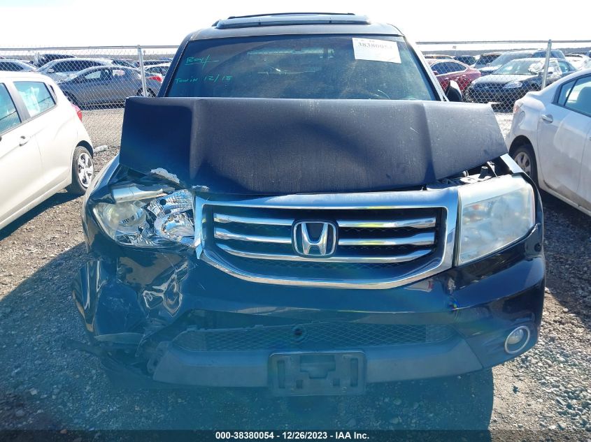 2014 HONDA PILOT EXL - 5FNYF3H5XEB007386