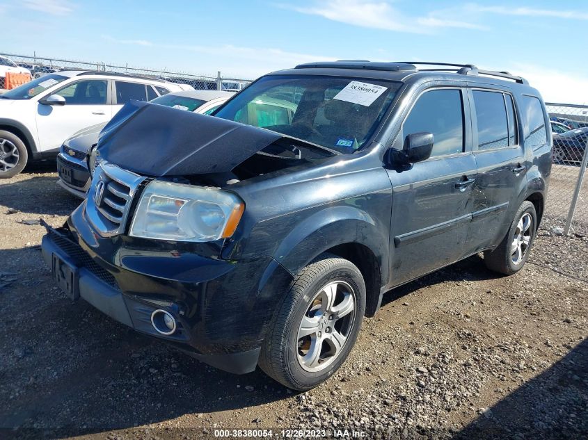 2014 HONDA PILOT EXL - 5FNYF3H5XEB007386
