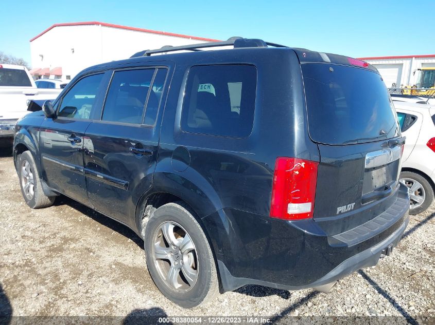 2014 HONDA PILOT EXL - 5FNYF3H5XEB007386