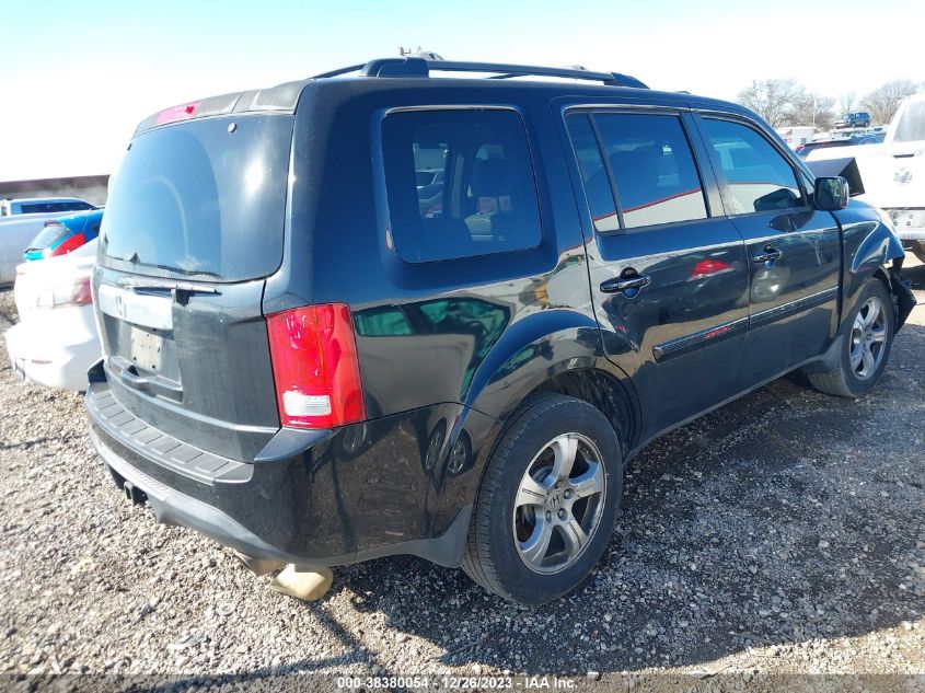 2014 HONDA PILOT EXL - 5FNYF3H5XEB007386