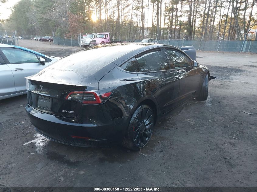 2023 TESLA MODEL 3 PERFORMANCE DUAL MOTOR ALL-WHEEL DRIVE - 5YJ3E1EC9PF561476