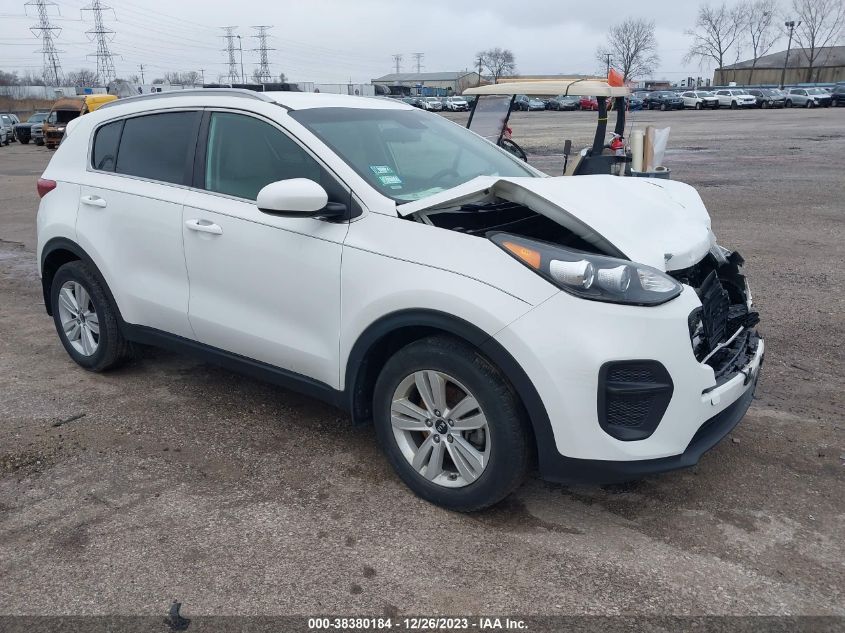 Lot #2539240306 2019 KIA SPORTAGE LX salvage car