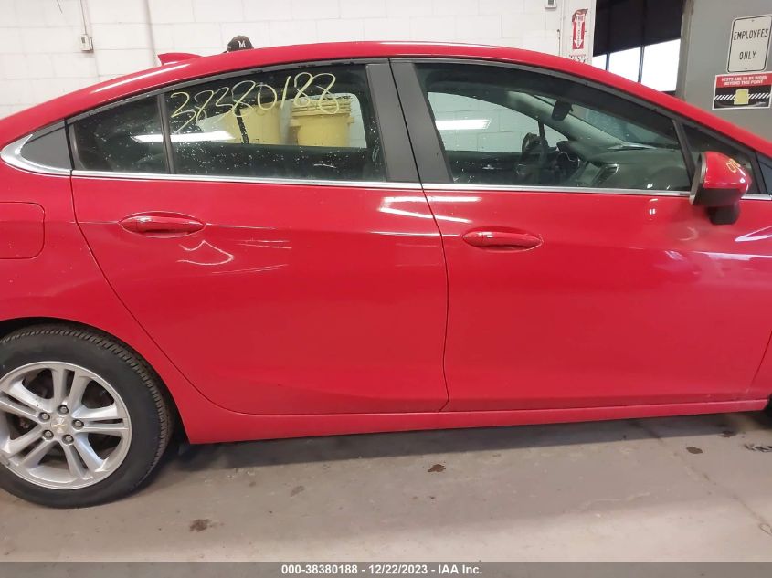 2016 CHEVROLET CRUZE LT - 1G1BE5SM0G7265213