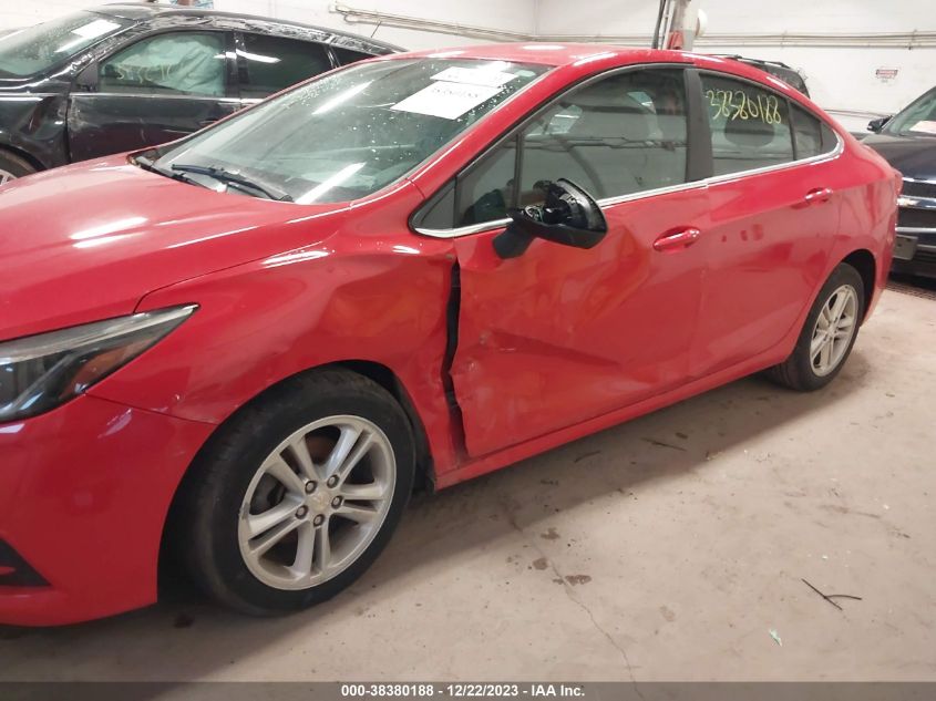 2016 CHEVROLET CRUZE LT - 1G1BE5SM0G7265213