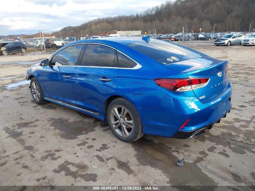 2018 HYUNDAI SONATA SPORT - 5NPE34AFXJH672370