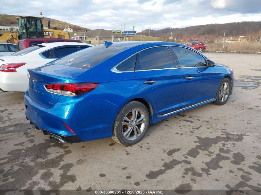 2018 HYUNDAI SONATA SPORT - 5NPE34AFXJH672370