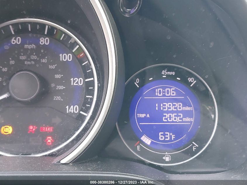 2015 HONDA FIT EX/EXL - 3HGGK5H89FM723076