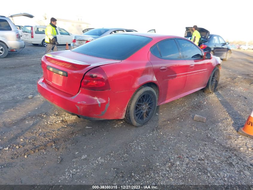 2G2WP552X81162400 | 2008 PONTIAC GRAND PRIX