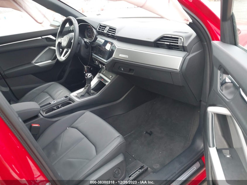 VIN WA1DECF3XP1144384 2023 AUDI Q3 PREMIUM 45 TFSI S LINE QUATTRO TIPTRONIC