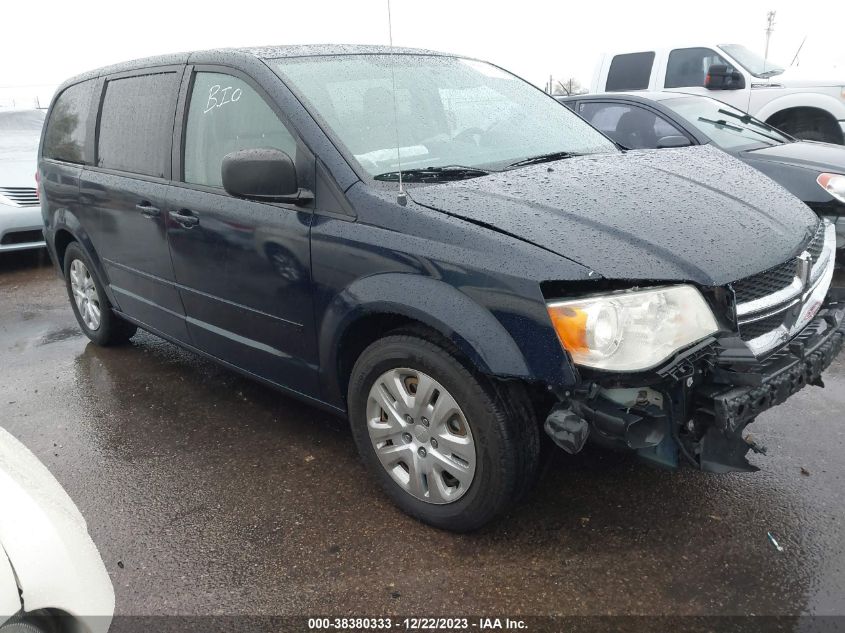 2014 DODGE GRAND CARAVAN SE - 2C4RDGBGXER353762