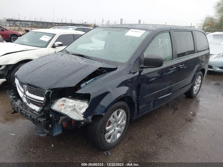 2014 DODGE GRAND CARAVAN SE - 2C4RDGBGXER353762