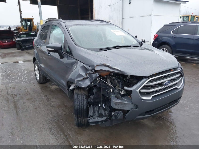 VIN MAJ6S3GL6NC457543 2022 FORD ECOSPORT SE