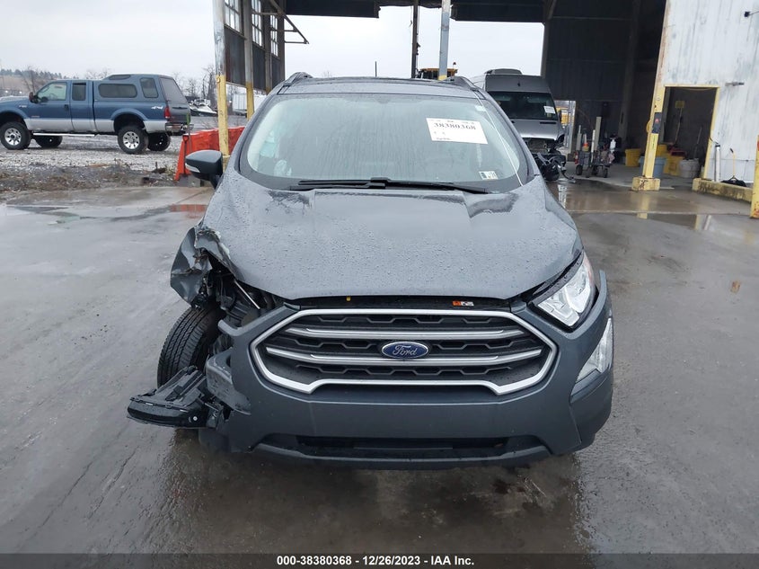 VIN MAJ6S3GL6NC457543 2022 FORD ECOSPORT SE