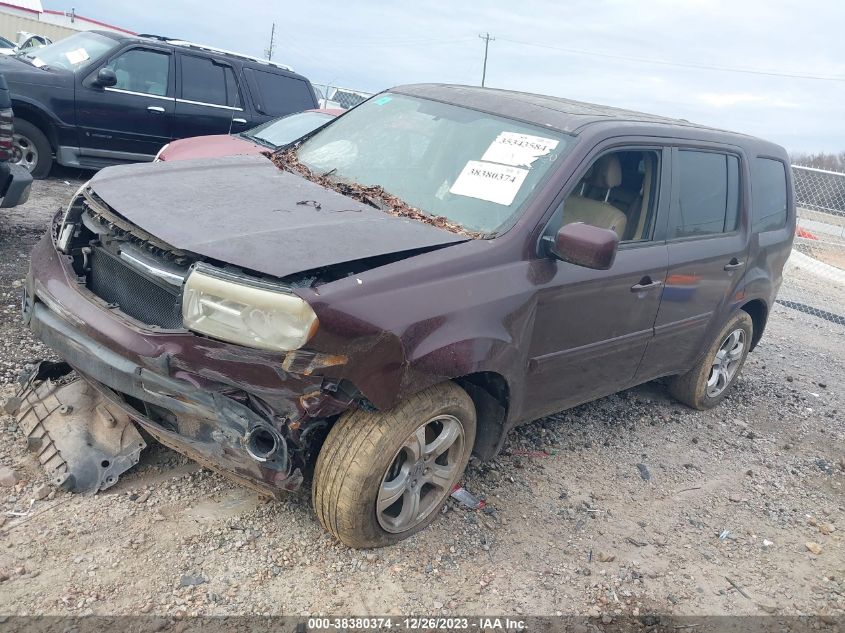 2015 HONDA PILOT EX-L - 5FNYF3H78FB025646