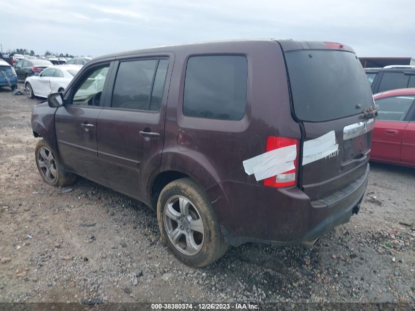 2015 HONDA PILOT EX-L - 5FNYF3H78FB025646
