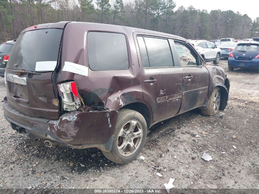 2015 HONDA PILOT EX-L - 5FNYF3H78FB025646