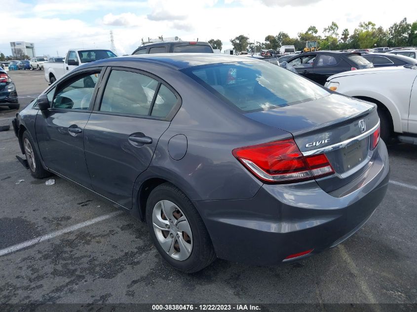 2015 HONDA CIVIC LX - 19XFB2F52FE298912