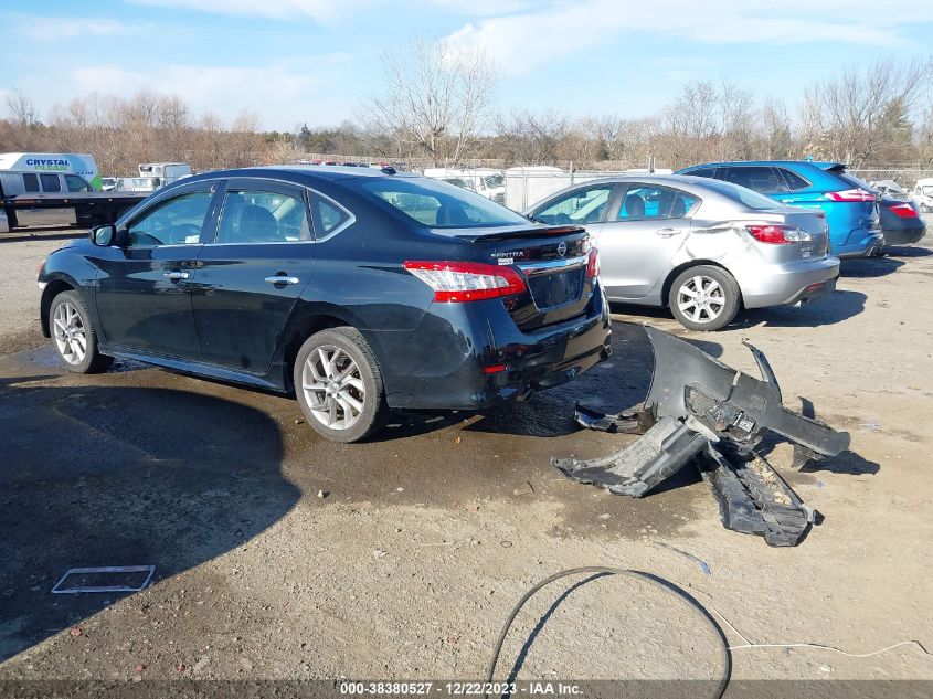 2014 NISSAN SENTRA SR - 3N1AB7AP2EY292656