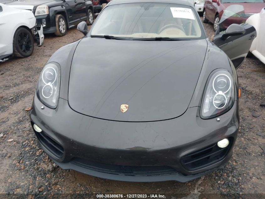 2015 PORSCHE CAYMAN WP0AA2A81FK161665