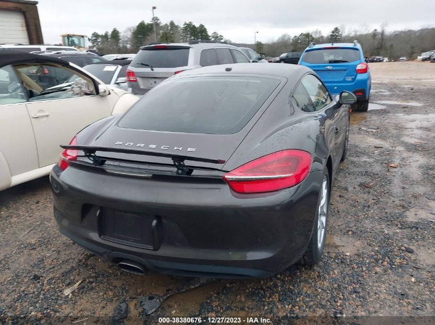 2015 PORSCHE CAYMAN WP0AA2A81FK161665