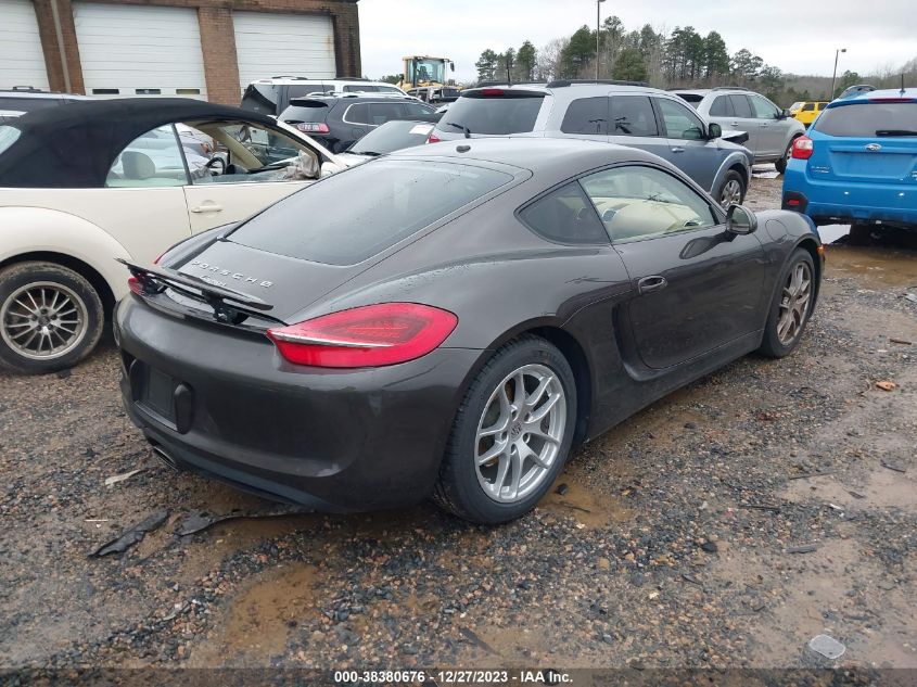 2015 PORSCHE CAYMAN WP0AA2A81FK161665