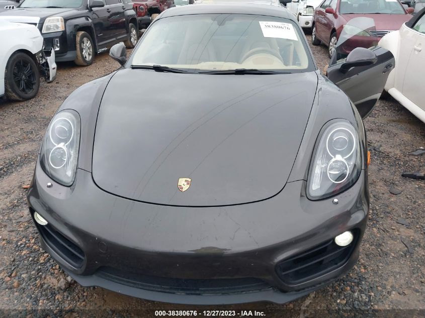 2015 PORSCHE CAYMAN WP0AA2A81FK161665