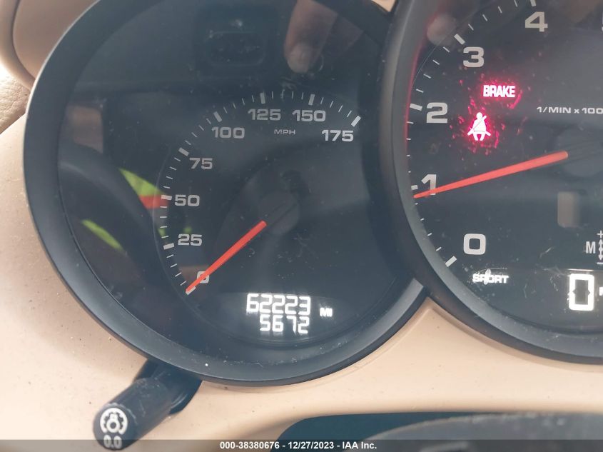 2015 PORSCHE CAYMAN WP0AA2A81FK161665