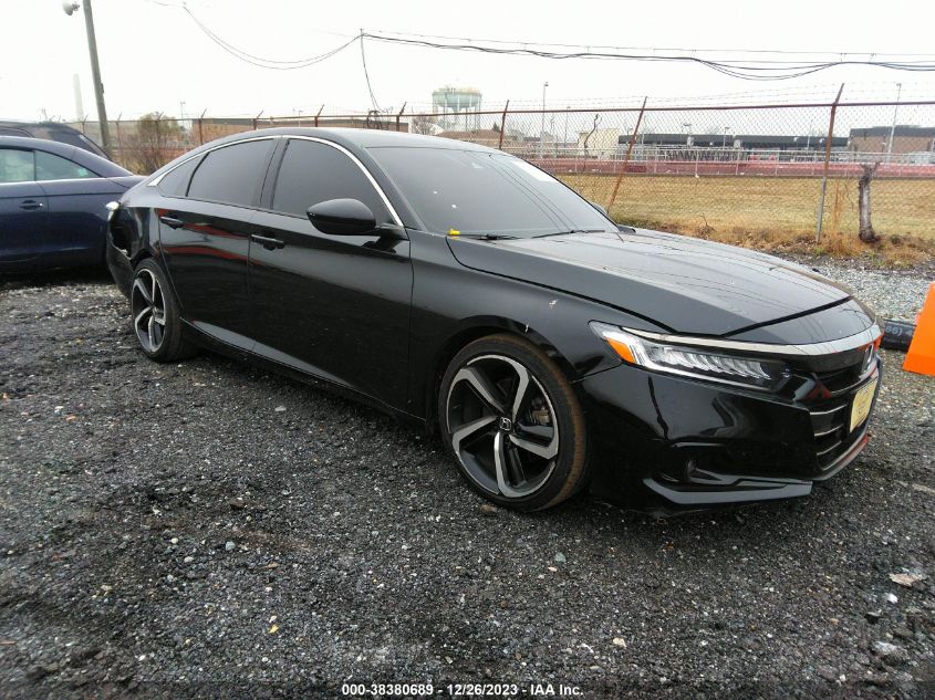 2021 HONDA ACCORD SPORT SE - 1HGCV1F4XMA024550