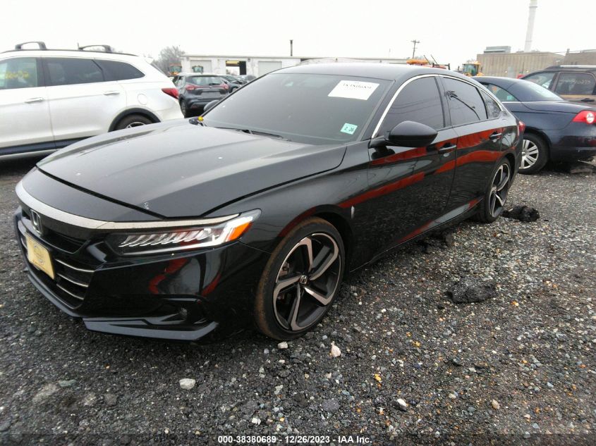 2021 HONDA ACCORD SPORT SE - 1HGCV1F4XMA024550