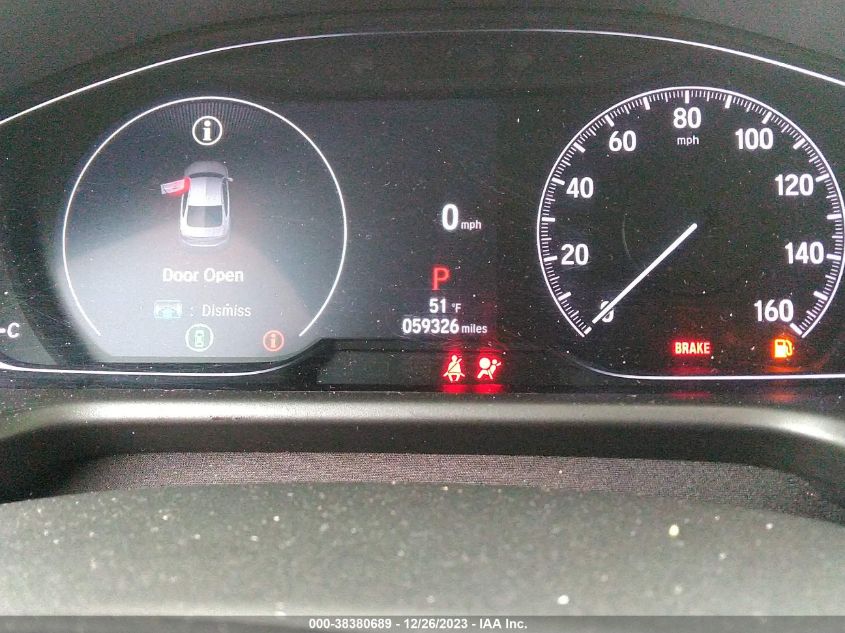 2021 HONDA ACCORD SPORT SE - 1HGCV1F4XMA024550