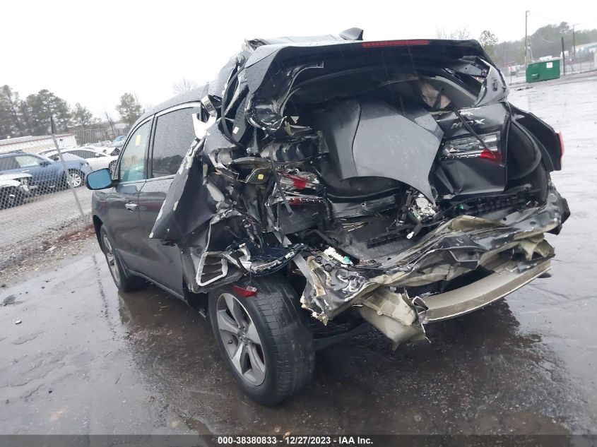 2014 ACURA MDX - 5FRYD3H2XEB006703