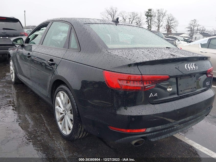 VIN WAUANAF49HN008714 2017 AUDI A4 PREMIUM
