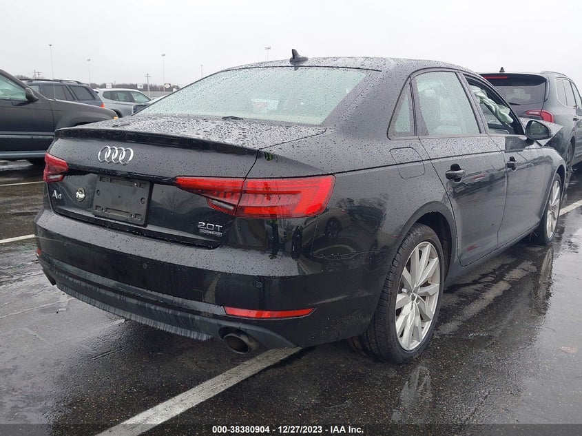 VIN WAUANAF49HN008714 2017 AUDI A4 PREMIUM