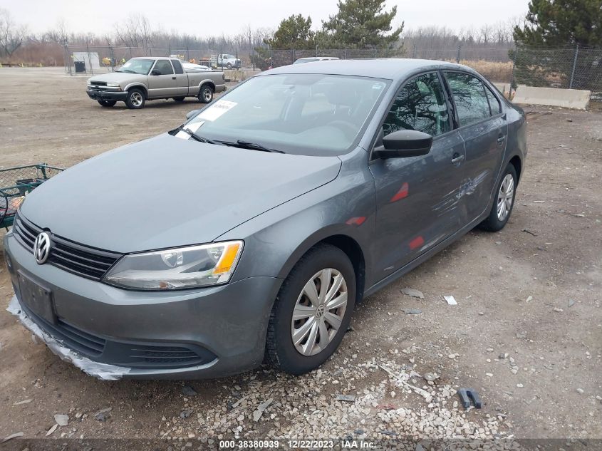 2013 VOLKSWAGEN JETTA 2.0L S - 3VW2K7AJ3DM210093
