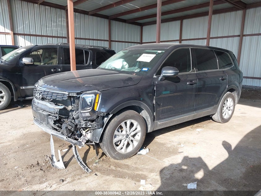 VIN 5XYP24HC8NG290357 2022 KIA TELLURIDE LX