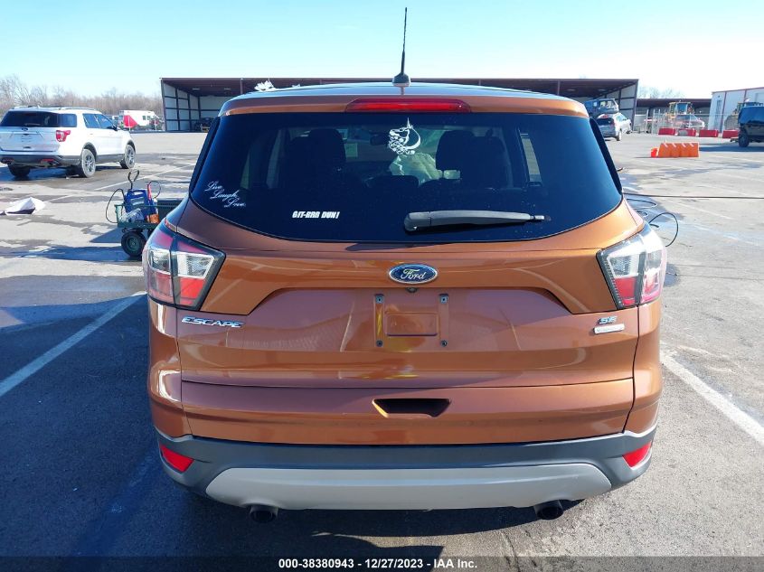 2017 FORD ESCAPE SE - 1FMCU0GD7HUA80262