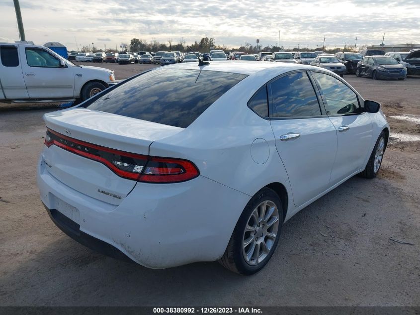 2013 DODGE DART LIMITED/GT - 1C3CDFCAXDD133134