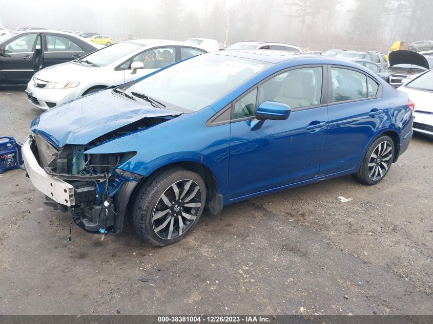 2014 HONDA CIVIC EXL - 19XFB2F94EE057533
