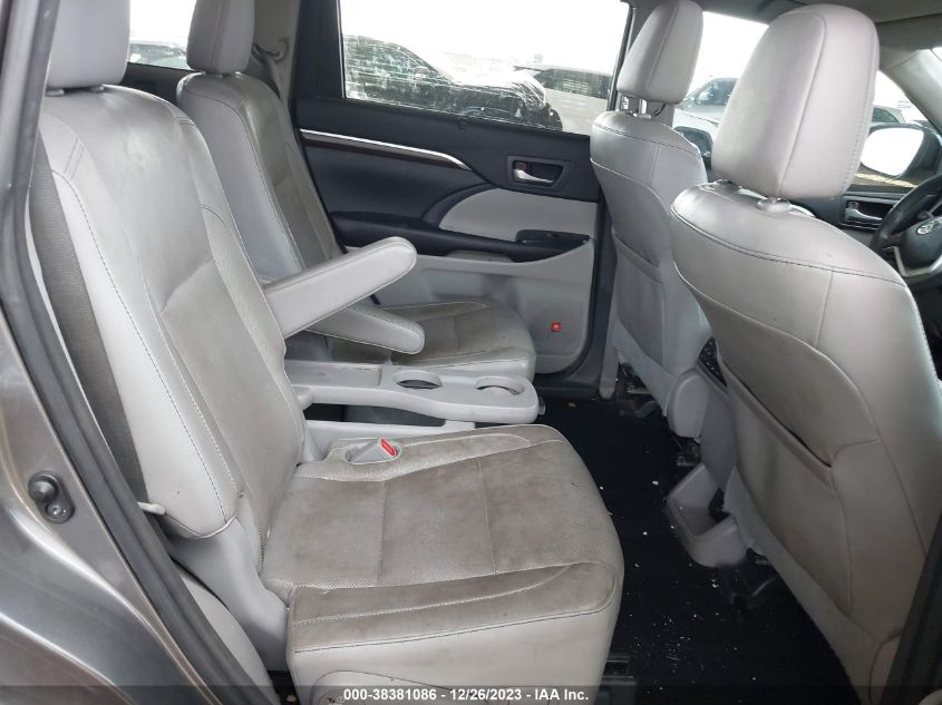 2016 TOYOTA HIGHLANDER HYBRID LIMITED PLATINUM V6 5TDDCRFH6GS016995