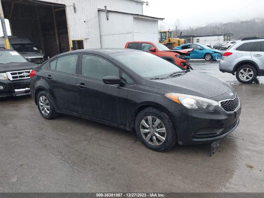 2014 KIA FORTE LX - KNAFK4A66E5105289