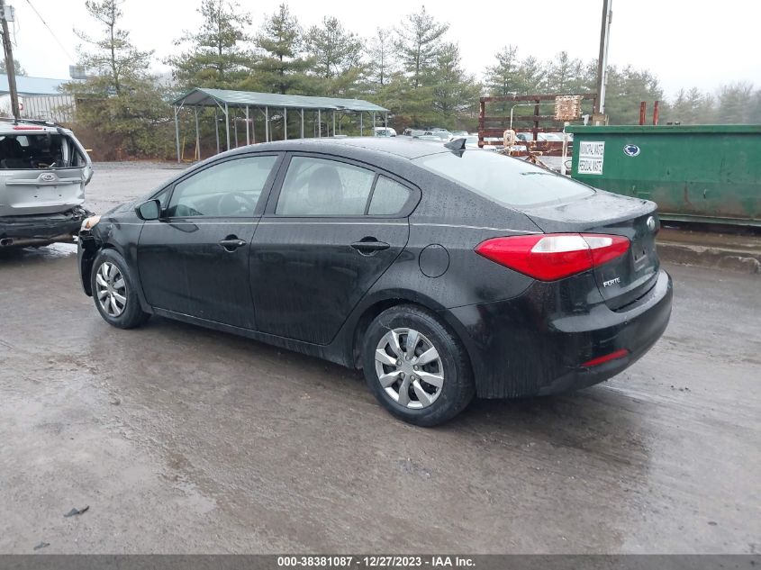 2014 KIA FORTE LX - KNAFK4A66E5105289