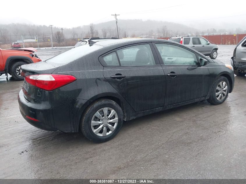2014 KIA FORTE LX - KNAFK4A66E5105289
